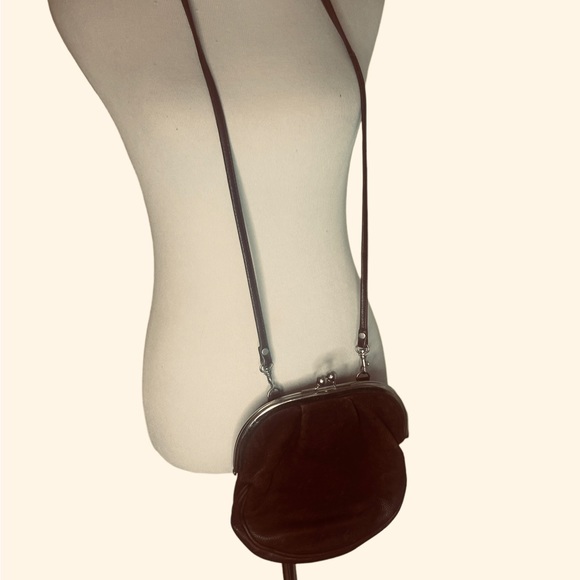 Vintage crossbody leather purse - Picture 3 of 5